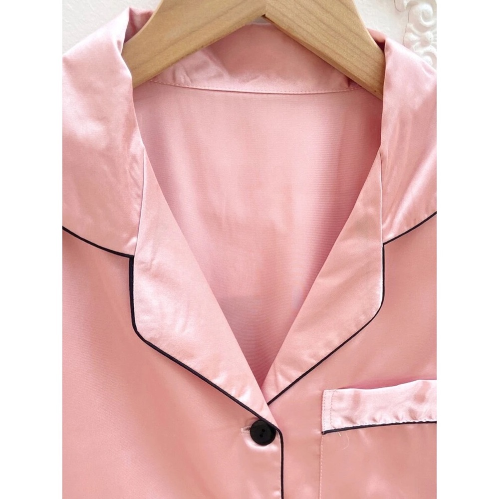 Manuela 6pcs Satin Pajama Set - Picture 4 of 6